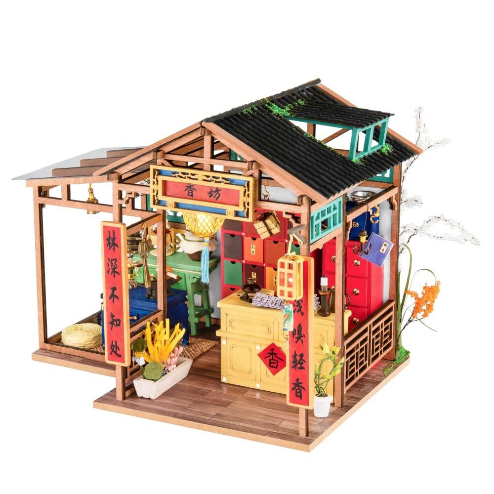 Robotime DIY Miniature House Dollhouse Chinese Series (Chinese Series) [Official Japanese Distributor  Japanese Instructions Included]
