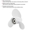 9-1/4 x 8 Outboard Propeller 683-45947-00-EL for Motor 9.9HP 15HP 20HP Outboard Propeller Corrosion Resistant