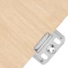 100Pcs Rust Resistant Wall Panel Buckles Wall Panel Fixing Clamps  Photo Frame Hanging