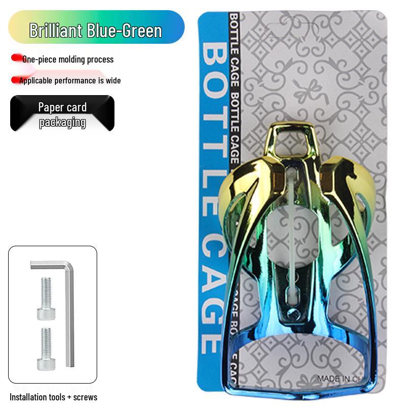 Plastic Bicycle Water Bottle Cage for Road & Mountain Bikes - Cycling Cup Holder & Gear Accessories