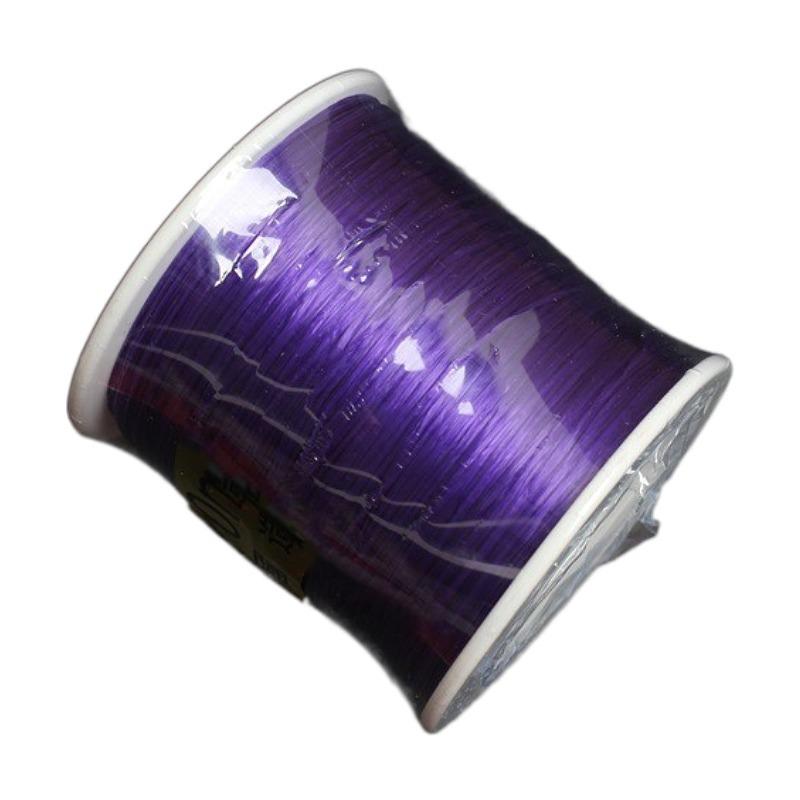 Diy Beaded 500M Elastic Wire Crystal Wire Bracelet Wire Elastic Wire Flat Elastic Wire Accessories