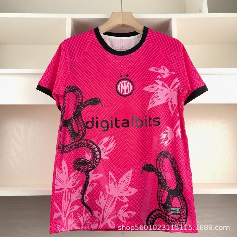 '' Soccer Jerseys AC Milan Juventus Inter Napoli Benfica Miami FC Fan Version Short Sleeve Football Shirt