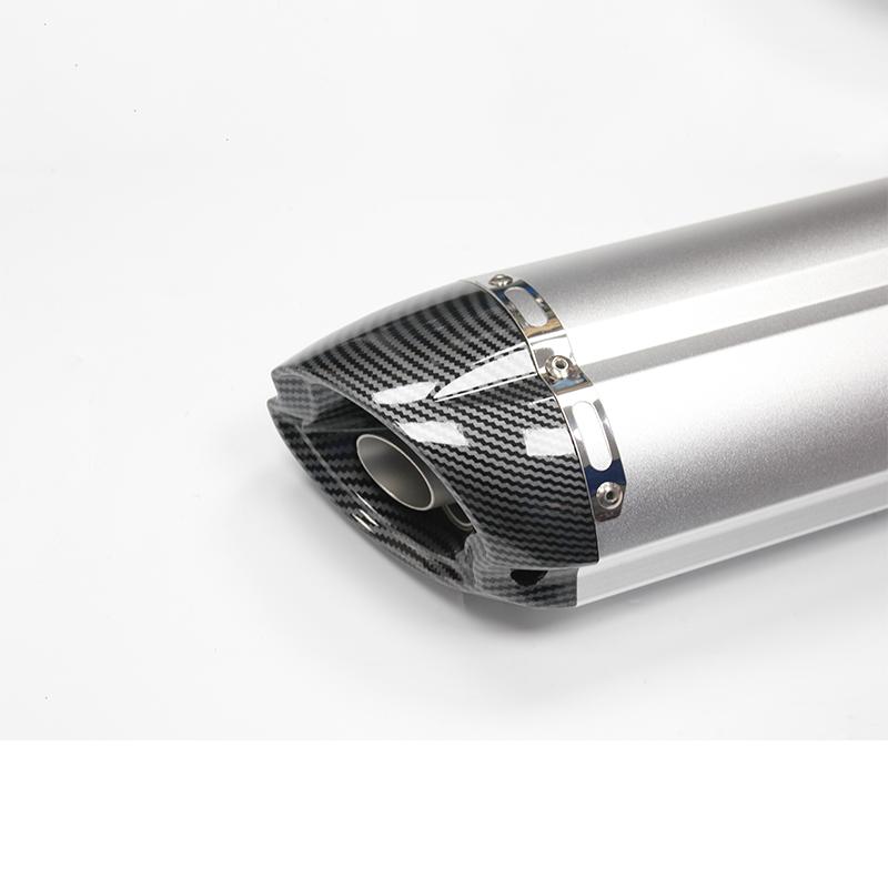51 Mm Motorcycle Scooter Exhaust Modified Exhaust Pipe Z800/R6/R1/Z1000 Modified Rear Demon-Style Muffler