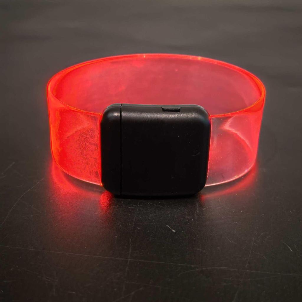 Laser-Engraved Luminous TPU Bracelet for Concert Cheers