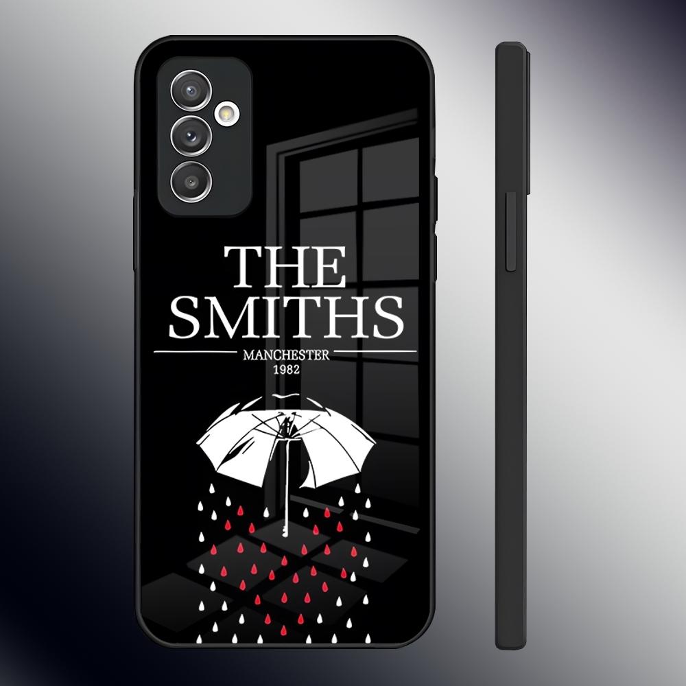 

Чехол для телефона The Smiths для Samsung S24 Ultra S22 S23 S25 S20 Fe S21 Plus A16 A54 A34 A53 Стеклянная крышка Samsung s24