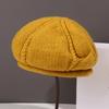 Fashion Autumn and Winter Small Face Big Head Circumference Beret Children Fashion Warm Painter Hat Versatile Newsboy Hat