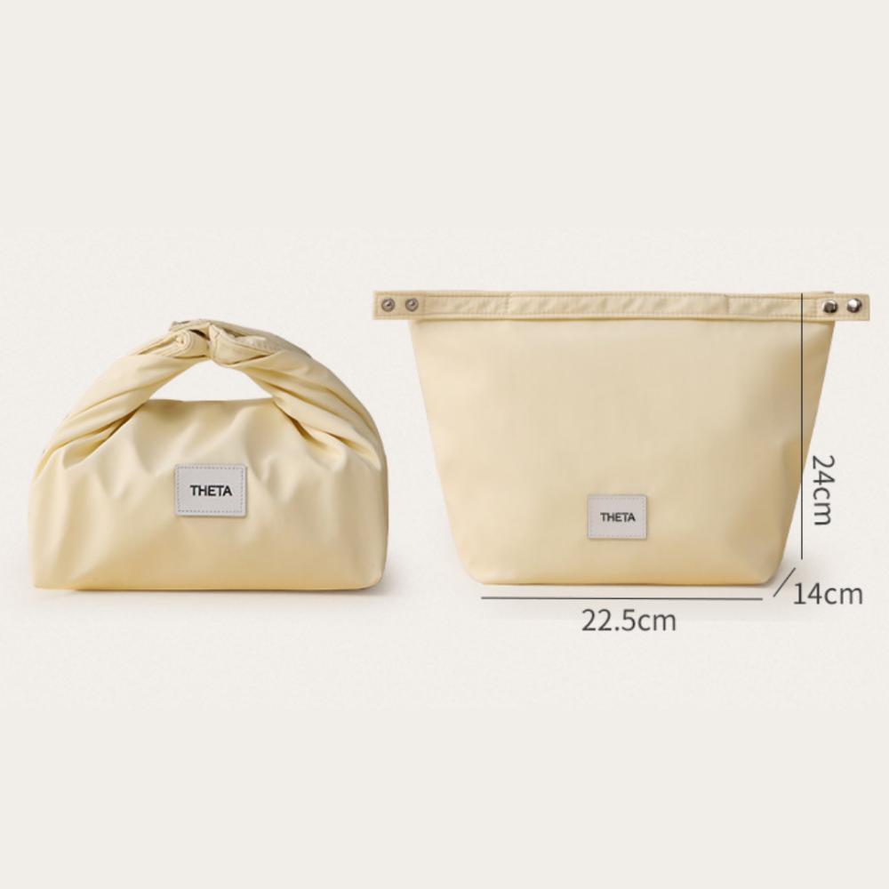 New Waterproof Lunch Bag Thermal Insulated Large Capacity Tote Cooler Leakproof Handbag Style Food Storage Pouch for Daily Use
