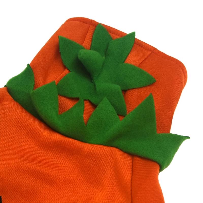 Dog Pumpkin Costume Cosplay Sweatshirt Pet Hoodie Party Costume AllBreeds Halloween Sweater Cats Festival Suit Outfit
