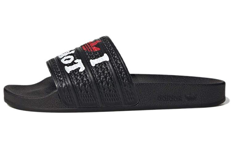 Adidas Originals Adilette Slides Black Women s H67740 38