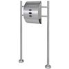 Mailbox On Stainless Steel Stand