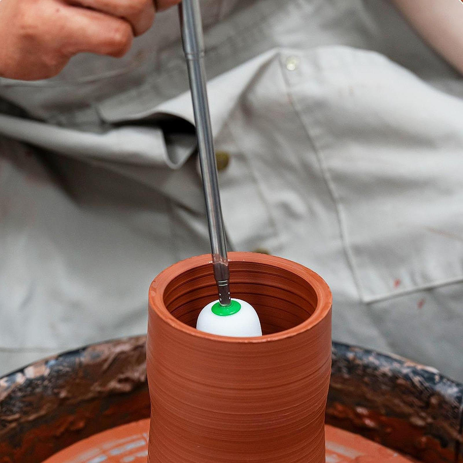 

Телескопическая губка, инструмент для метания глины, инструмент для формовки керамики для лепки и очистки L