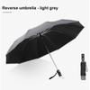 Automatic Light Umbrella Creative Umbrella Three-fold Portable Parasol Car Umbrella Led Light Uv Umbrellas Ten-bone Windproof