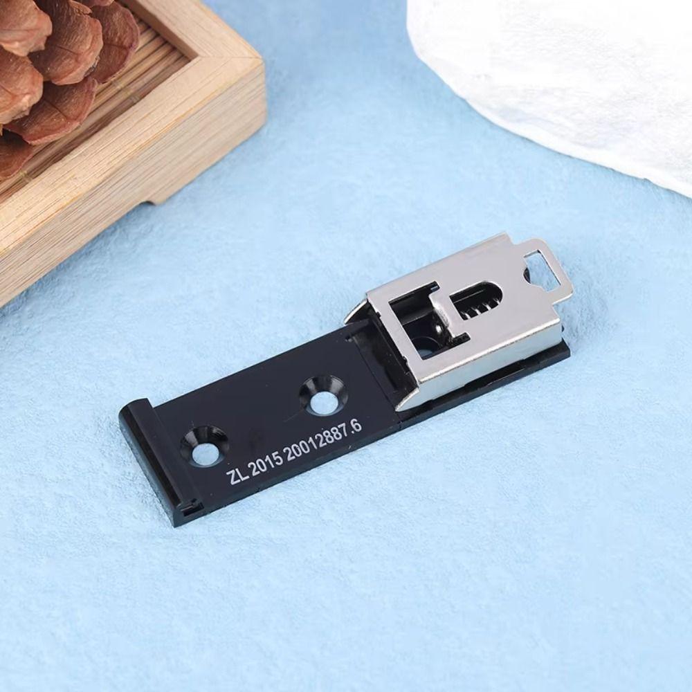 35mm DIN Rail Clamp U Shaped DIN Rail Fasten Clip Durable DIN Rail Holder For Relay Mounting