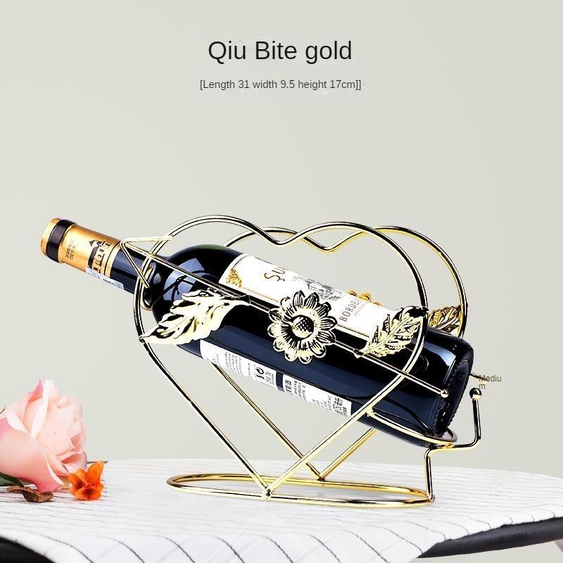 Household Wine Glass Holder Wine Cabinet Wine Rack Decoration Wine Decoration Upside Down Wine Bottle Rack Modern Light Luxury Wine Rack