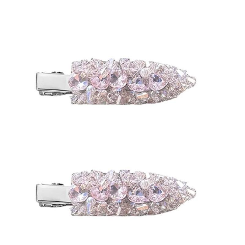 2/3/4/6 pezzi fermagli per capelli in acetato per trucco coreano moda oro bianco glitter per capelli copricapo ragazze donne accessori per capelli