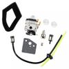 Carburetor Carb Fuel Line Kit Trimmer Brush Cutter For Honda GX31 GX22