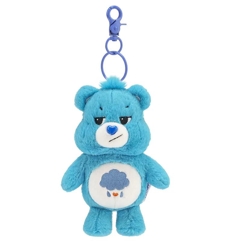 

Плюшевые игрушки Sanrio Каваии Медведи Заботы Радужный Медведь Плюшевая Игрушка Аниме Хобби Брелок Подвеска на Сумку со Звуком Куклы Рождественские Подарки на День Рождения about 14cm белый