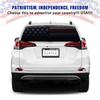 For Chevrolet Accessory US Flag Front & Rear Patriotic Truck License Plate Frame