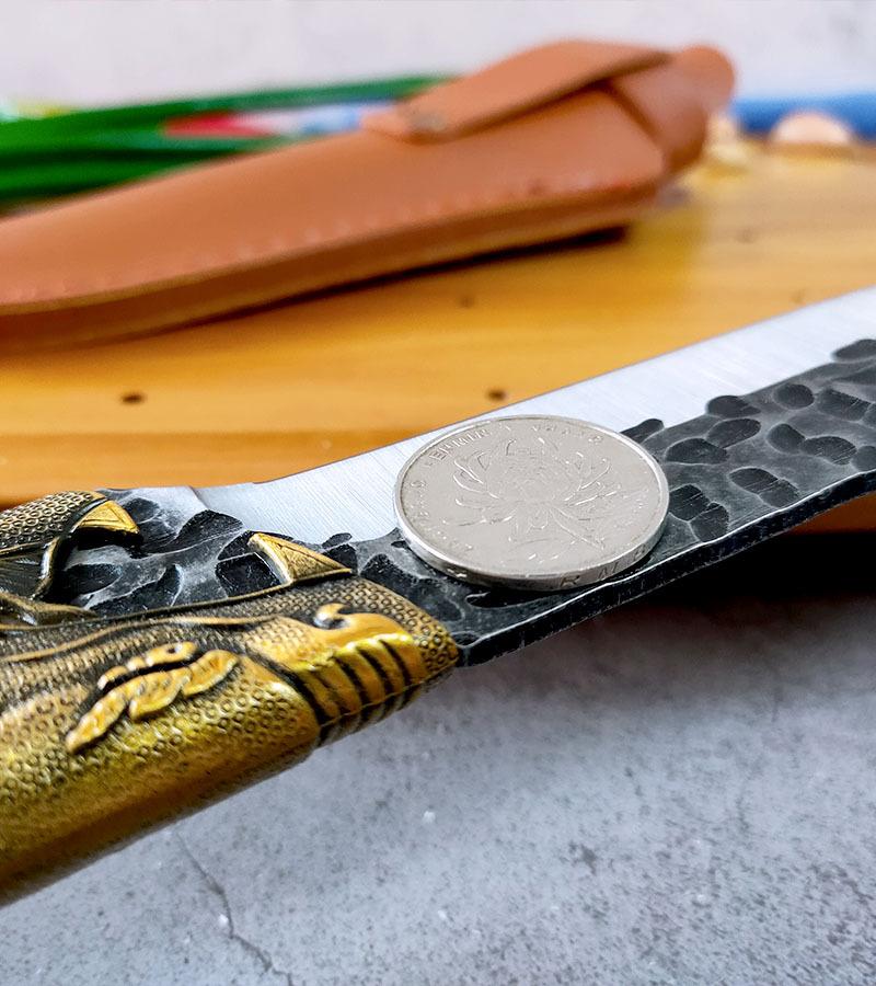 Ručně kovaný kuchyňský nůž Kuchařský nůž Sashimi Nože Sekáček na maso Krájení Řeznický nůž Nůž na ovoce Nástroje na vaření