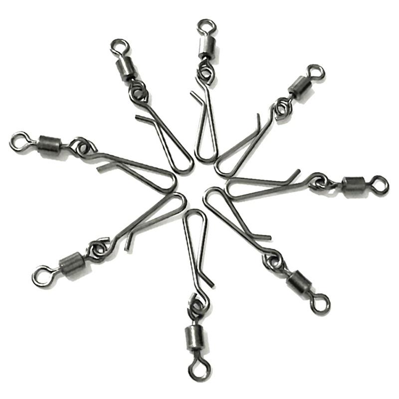 Buy Rolling Swivel With Hanging Snap Fishing Tackle Fishhooks Fishing