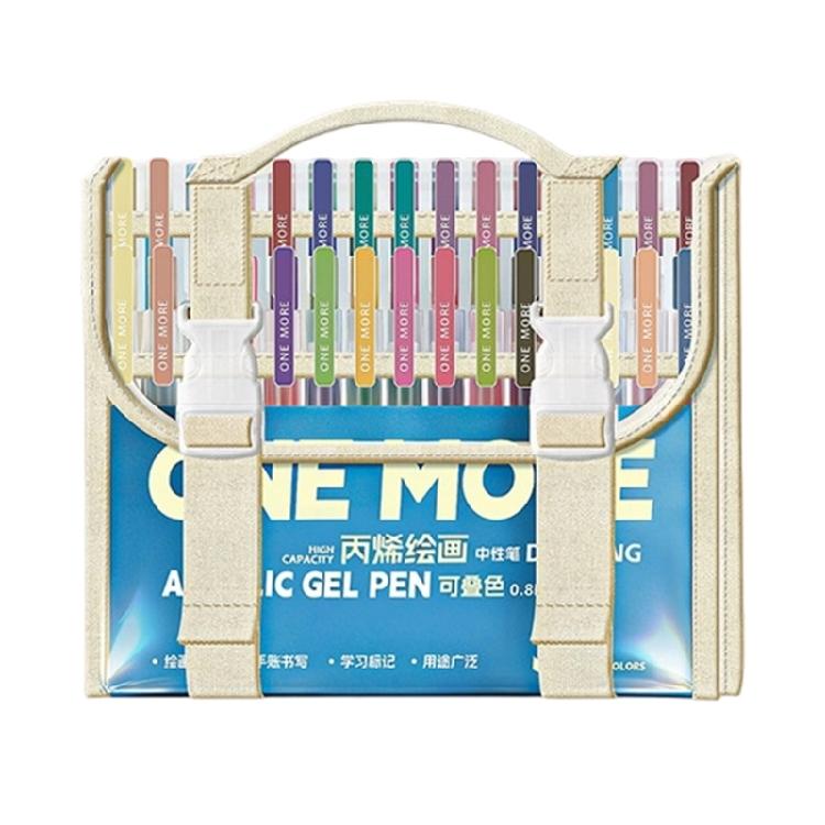 

Multicolor Retractable Acrylic Gel Pen 0.8MM Fine Point Artist Drawing Pen For Journaling Sketching Drawing And Doodling