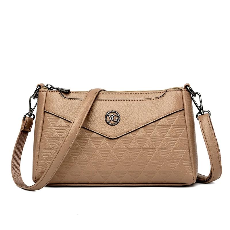 Handle Bags Womn Retro Handbag PU Leather Shoulder Totes Underarm Vintage Top Handle Bag Female Small Subaxillary Bags