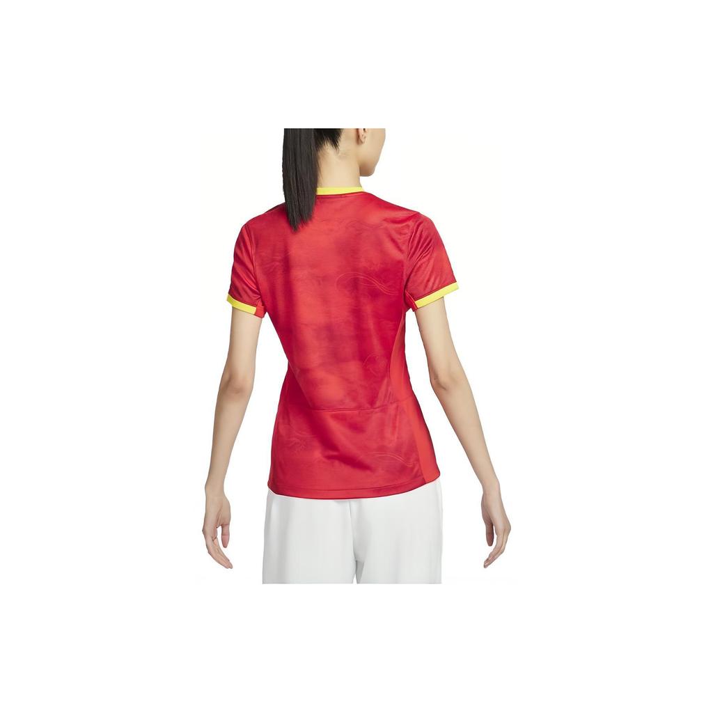 Nike Soccer Jerseys Women's Gym Red Crew Neck Moderate DR4002-687
