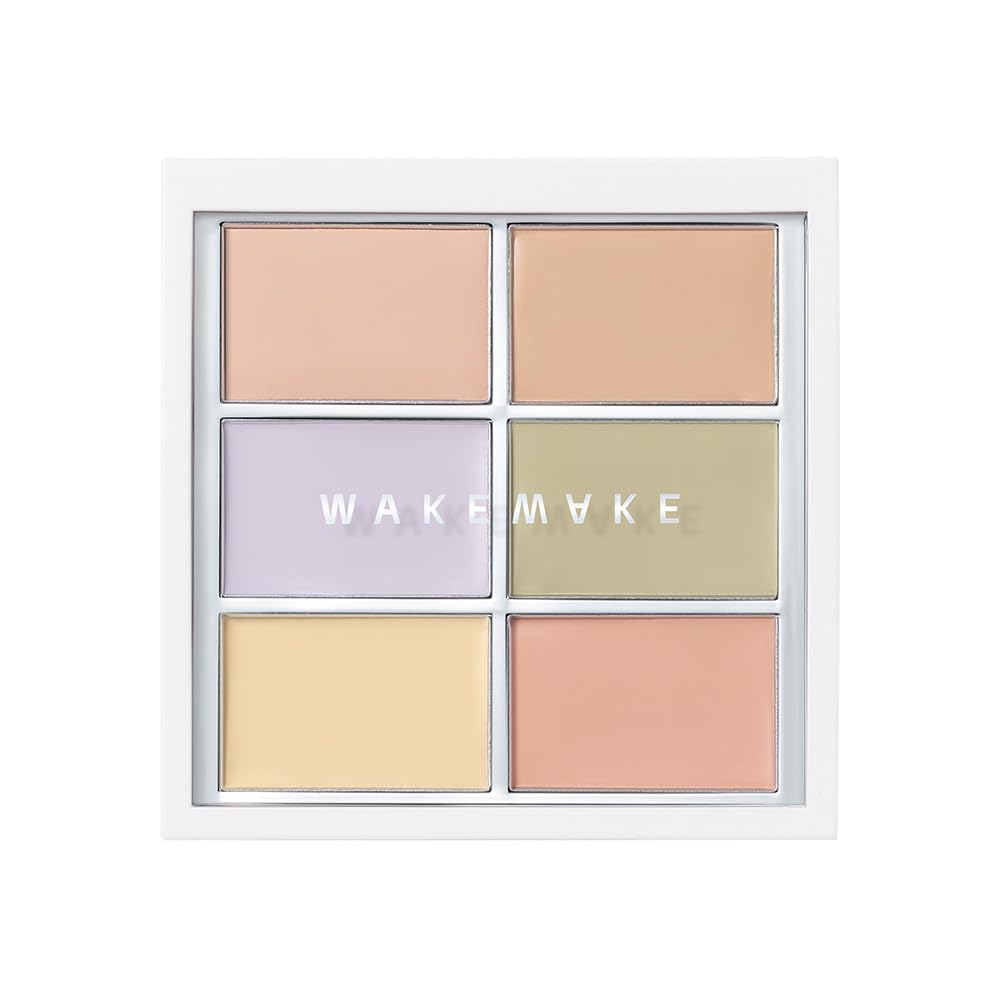 

Defining Cover Conceal Fit Palette Korean cosmetics Olive Young Concealer 6 colors Dullness Stain Cover Tone up [wakemake] (01 Light)