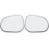 Wide Angle Convex Wing Rearview Mirror Glass Heated With Back Plate for Peugeot 3008 5008 For CITROEN C3 Picasso