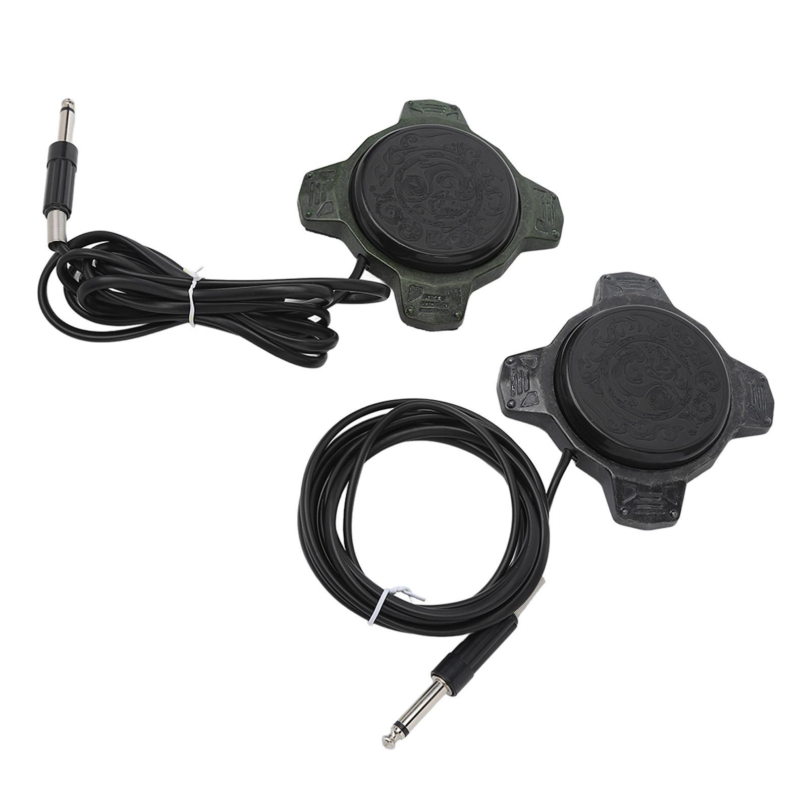 

2 шт. Тату ножной переключатель педаль Нескользящий ножной переключатель педаль для блока питания тату с 1,85 м