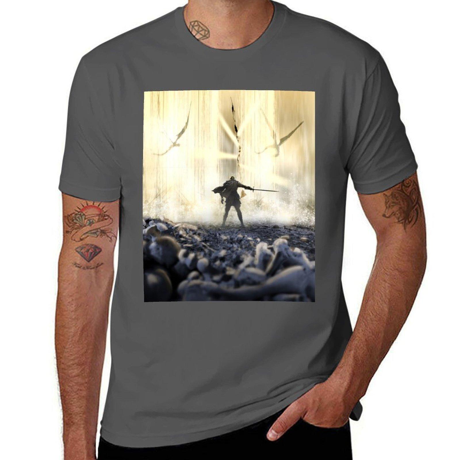 

Gardens of the Moon - Malazan First at Shore - Lightfall T-Shirt anime t shirts for man T-Shirt 4XL