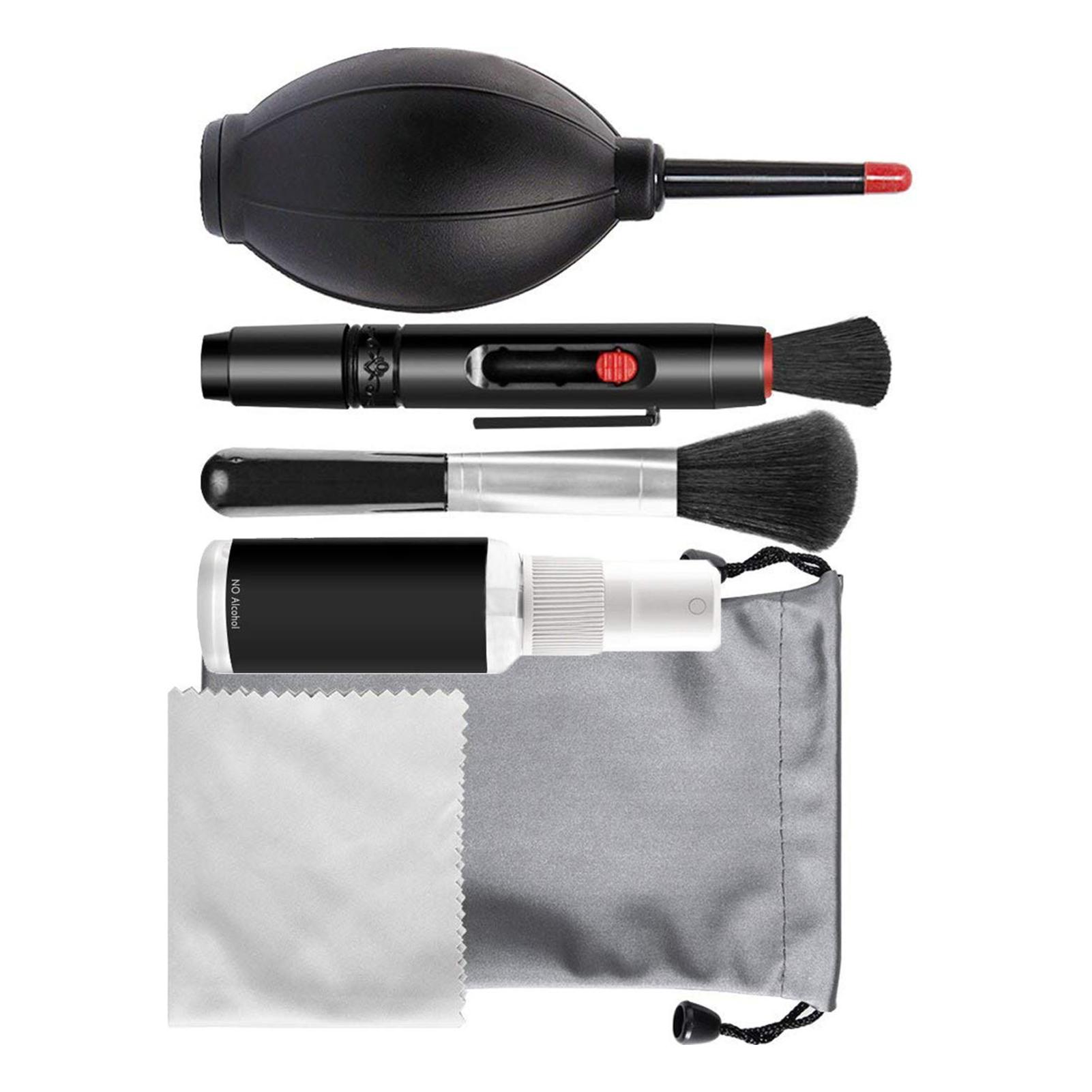 

Professional Camera Cleaning Kit Sensor Cleaning Kit with Blower Cleaning Pen Cleaning Cloth for Most Camera Mobile Phone La