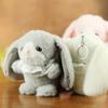 Plush Bunny Keychain With Scarf For Couples And Giftgiving