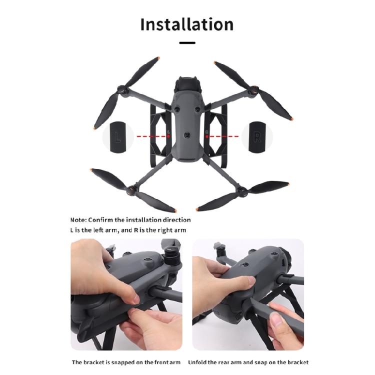 Landing Gear Heightened Gear Extension Support Leg Protector Photography Equipment Drones Frame Chassis Accessories