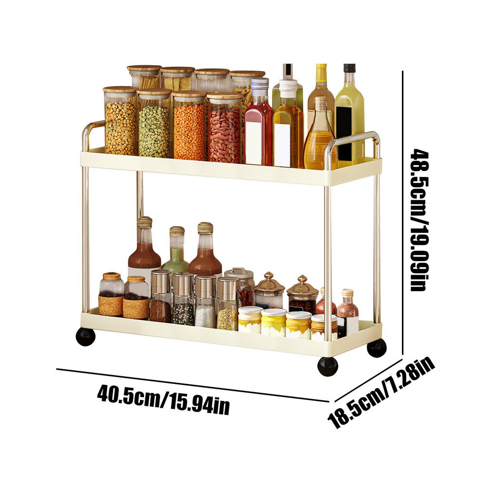 Bathroom Vanity Organizer 2-Tier Oil Bottle Stand Space-Saving Counter Organizer For Makeup Station Desk Dorm Closet Vanity красный