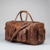 Bolsa de lona de cuero hecha a mano, bolsa de fin de semana, bolsa de gimnasio, bolsa de viaje, bolsa de viaje de cuero, bolsa de viaje para hombre, bolsa de lona de vacaciones, regalo para él
