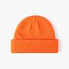 Men Women Winter Thick Warm Hat Plain Beanies for Custom Logo Minimalist Dome Knit Beanie