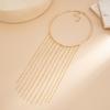 Gold Tassel Necklace Bohemian Gold Jewelry Fashion Metal Chain Choker  Girls