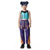 Children's K-Pop Demon Hunter Cosplay Costume with Accessories for Girls - Includes Jacket, Top, and Shorts - P… More