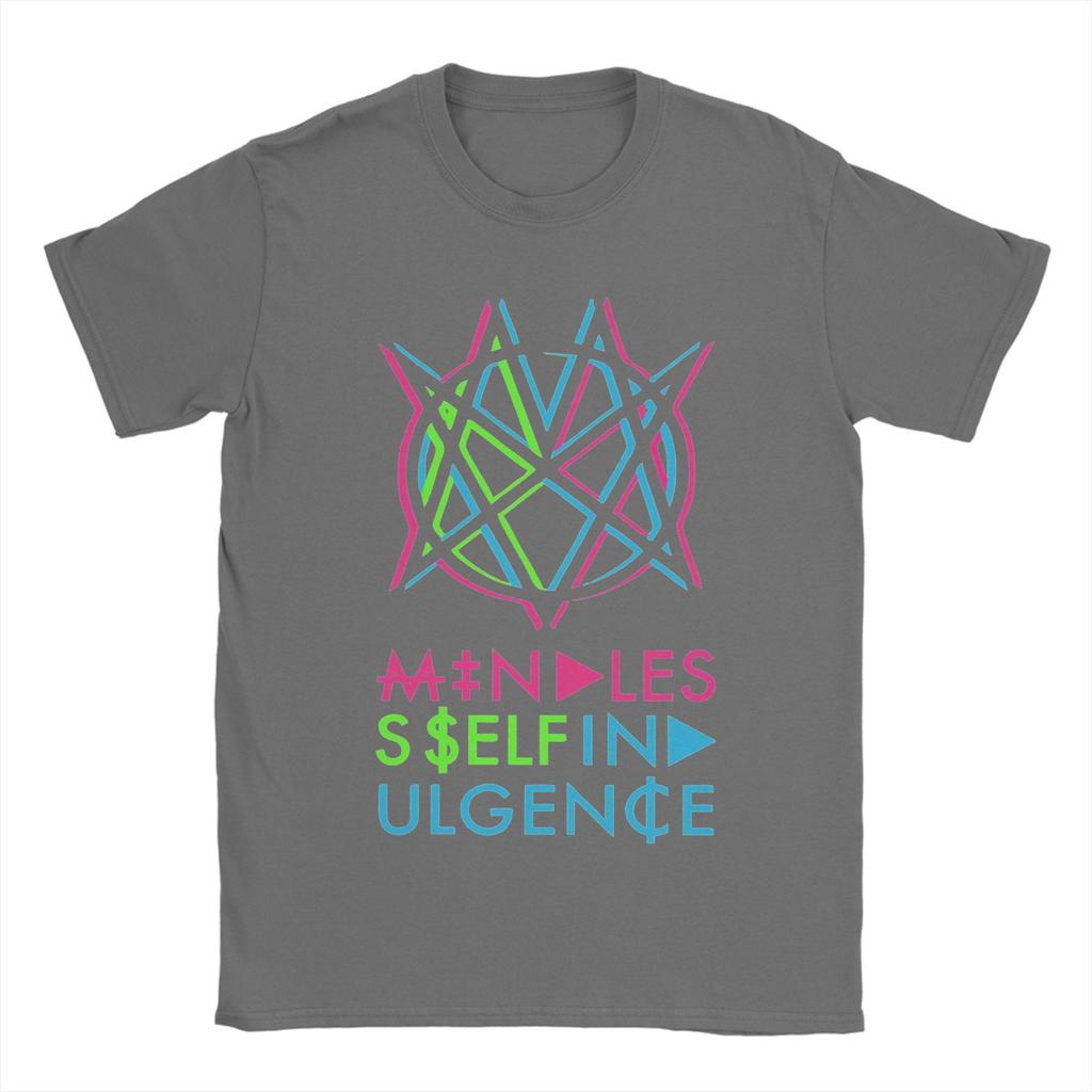 Mindless Self Indulgence T-Shirt Summer  Cotton T-Shirts For Men Fashion Print Tee Shirt Short-Sleeved Streetwear Tees