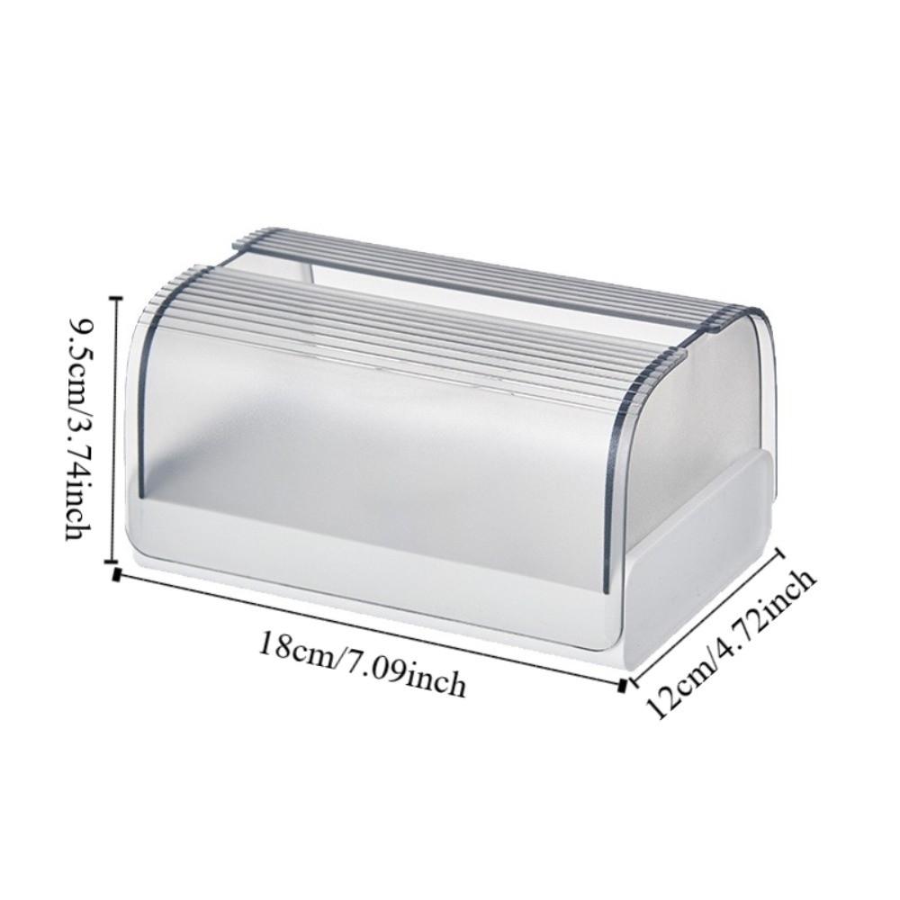 Plastic Napkin Paper Box Light Luxury Tissue Holder Practical Spring Tissue Box  Coffee Table