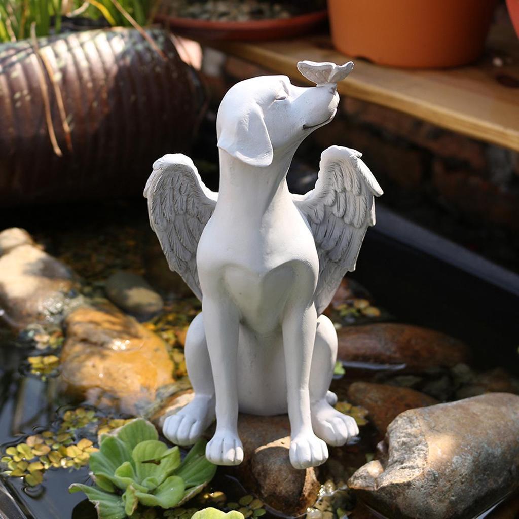 Creative Angel Dog Resin Souvenir
