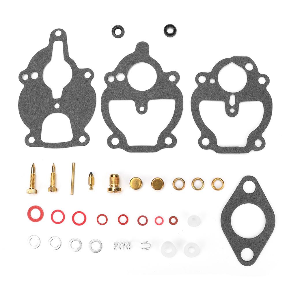 R121 Metal Rubber Professional Carb Carburetor Rebuild Repair Kit Set Fits for Farmall K2112 IH Wisconsin Allis Oliver