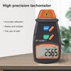 DT2234C+ Photo Tachometer Handheld LCD Display Non-contact Wide Measuring Range Mini RPM Tach