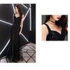 Mermaid Color Party Sequined [88flix] Dress, Black, Dress, Dress, After-Party, Wedding, Recital, Figure-Flatting, Formal, (M)
