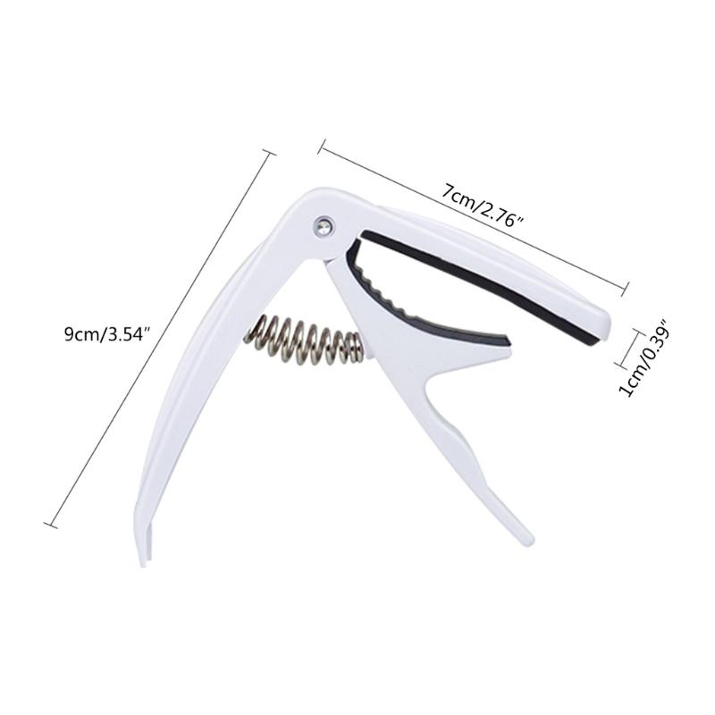 Universal Capo Guitar Accessories Quick Change Clamp ABS Plastic Acoustic Classical Guitar Capo for Guitar Parts