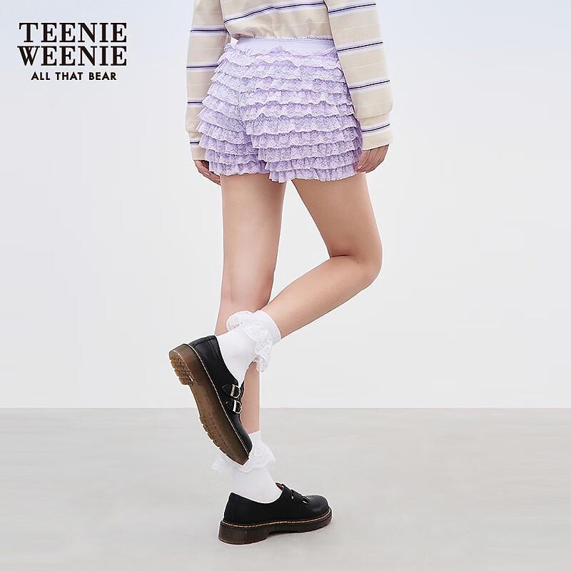 Teenie Weeniebearnova Women's Sweet Lace Tiered Shorts