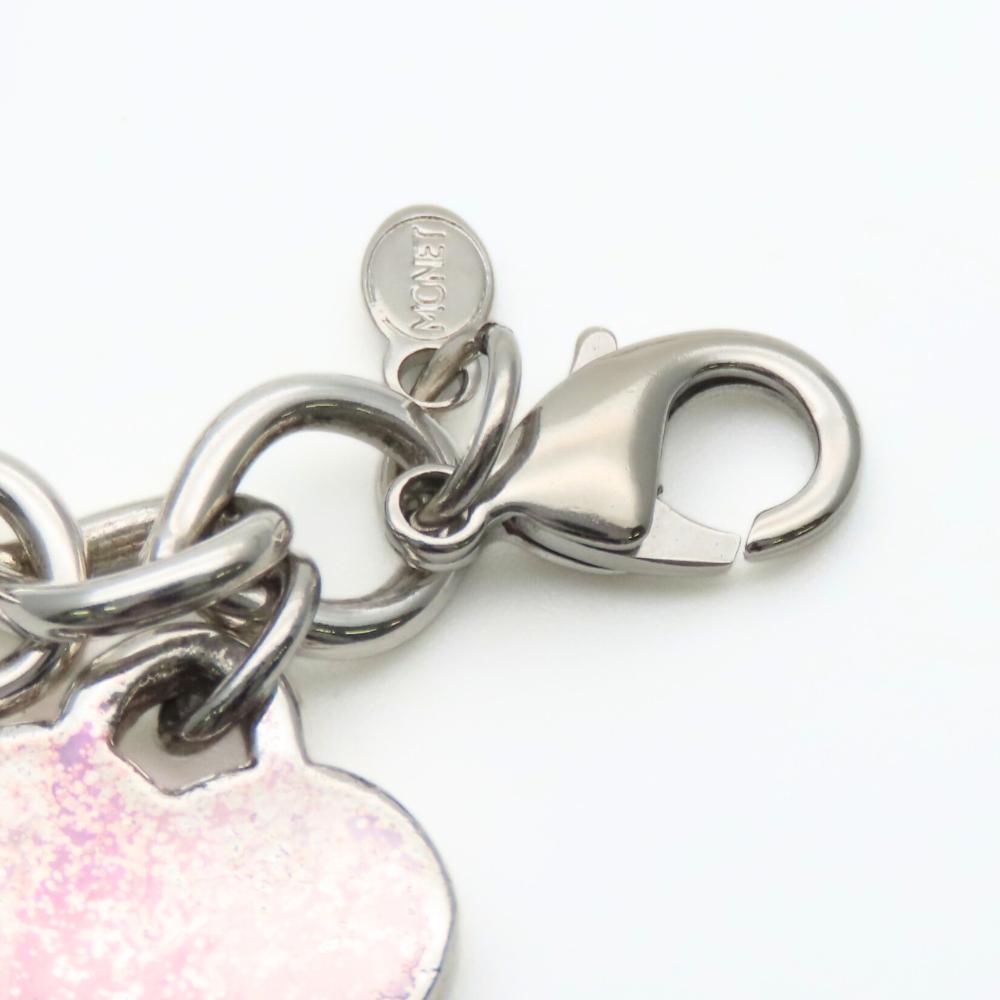 Used  bracelet MONET metal 18.4g Silver heart