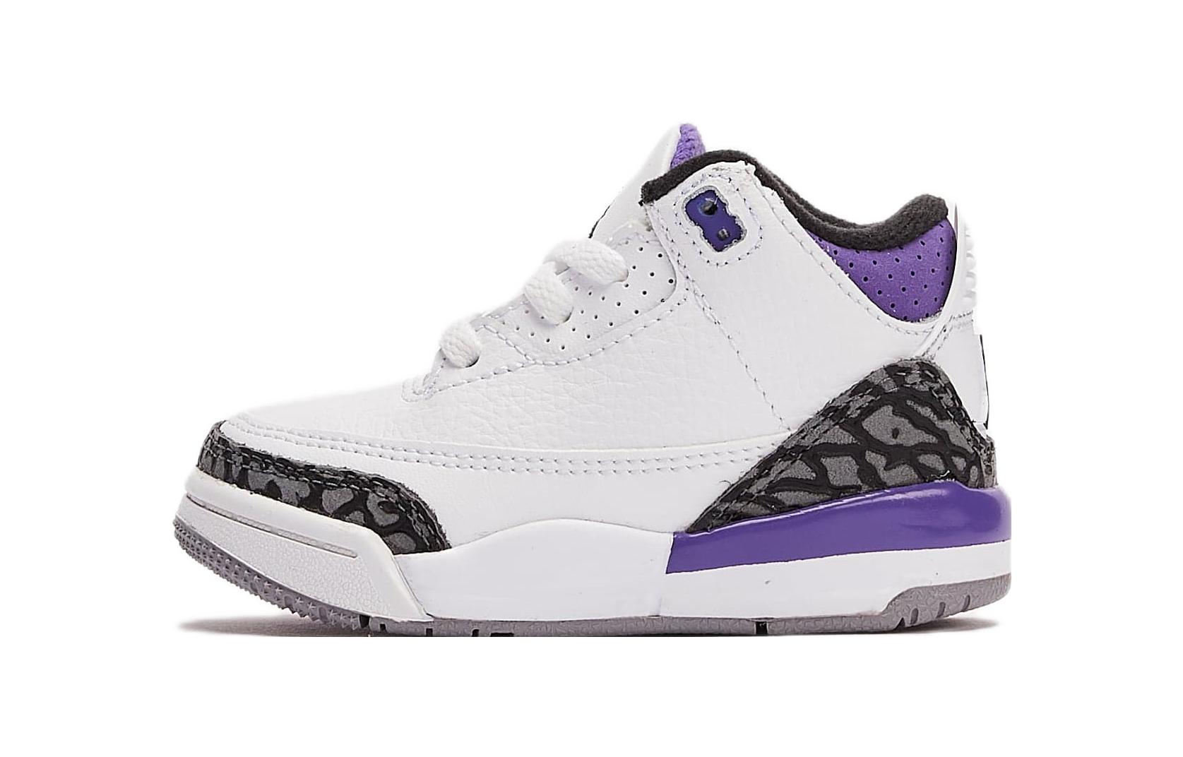 Jordan 3 Retro Dark Iris TD DM0968-105 19.5