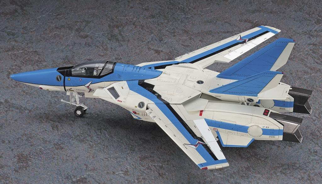 Hasegawa Macross Series Macross Delta VF-1EX Valkyrie 1/72 Scale Plastic Model Kit 65833